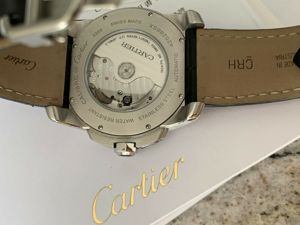 Cartier Calibre Armbanduhr für Herren, Großes Modell Bild 7