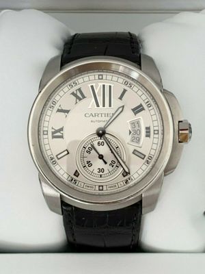 Cartier Calibre Armbanduhr für Herren, Großes Modell Bild 8