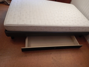 Bett mit Matratze und Rost 120x200cm zu verkaufen Bild 2