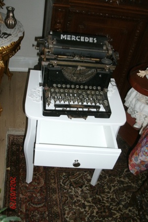 Mercedes Schreibmaschine Antik Bild 5