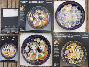 Rosenthal ALADIN Sammel - Teller neu mit OVP + Katalog