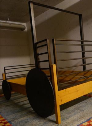 Janosch Abenteuer Bett Kinderbett 210 135 cm, UNIKAT Bild 10