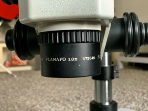 WILD Heerbrugg M10 Stereo Mikroskop Leica Fototubus Bild 2