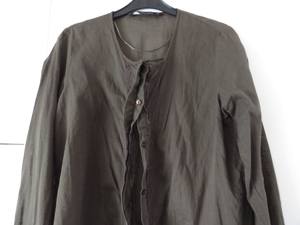 Damen Bluse Größe S von ZARA khaki mit Spitze Shirt  Hemd Bild 4