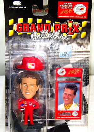  Michael Schumacher Figur Ferrari original Michael Schumacher Grand Prix Collection originalverpackt