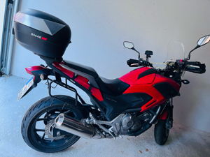 Honda NC 700X Rot Schwarz