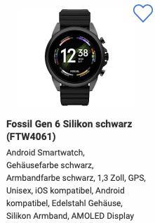 Fossil Smartwatches GEN 6