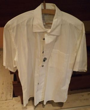 MARKEN Trachtenhemden u.a. von OS Trachten   Hammerschmied, weiß, Gr. 40, Veste,wenig getragen, 1a  Bild 7