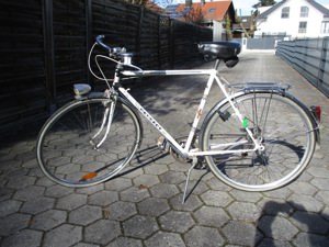 Peugeot Herrenfahrrad, weiss, Vintage, 70er 80er Jahre