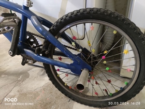 BMX 20" Fahrrad, blau f. Kinder Bild 4