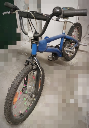 BMX 20" Fahrrad, blau f. Kinder Bild 2