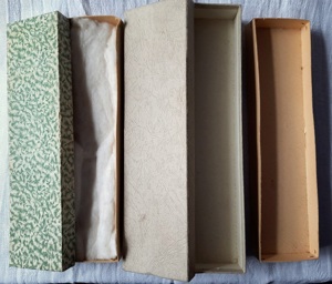  5 Vintage Tortenheber aus verschiedenen Zeiten in Originalverpackungen Bild 7