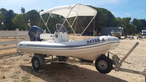 Boot Festrumpfschlauch Boot Grand mit Yamaha 50PS