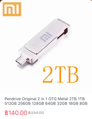 USB Type C 2 TB 2in 1  Bild 2