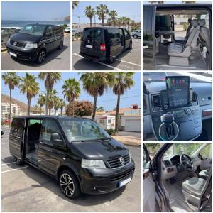Teneriffa   Tenerife Auto Vermietung: VW Multivan 2.5TDI Automatik - Mietwagen - Mieten Bild 1
