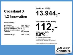 Opel Crossland X 1.2 Innovation LED SHZ LHZ PDC KAM Bild 4