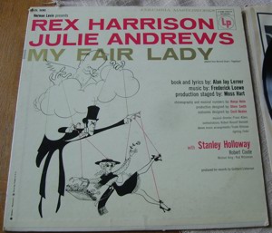 S LP Herman Levin presents Rex Harrison Julie Nadrews My fiar Lady Columbia Masterworks OL  Bild 1