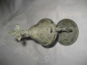massiver Messing Bronze? WeihrauchBrenner Antik, Höhe ca. 19 cm Bild 6