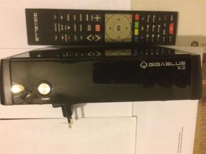Gigablue X2 HD Kabel TV Receiver Digital Linux HDMI SetTopBox Fernbedienung Netzteil DVB multimedia Bild 3