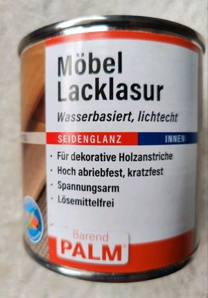 Möbel Lacklasur Eiche mittel 375 ml - VB 8,90 Eur.