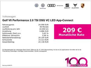Volkswagen Golf VII Performance 2.0 TSI DSG VC LED App-Connect Bild 3