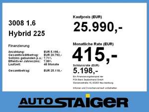 Peugeot 3008 1.6 Hybrid 225 (Plug-In) Allure 2re Bild 4