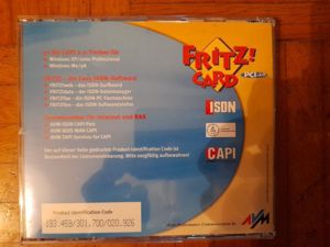 CD für Fritz Card PCIv2.0 zu verschenken Bild 2