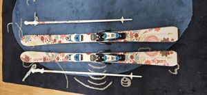 Wedze Ski 143 + Ski Stöcke+ optional Ski Tasche