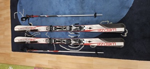 Wedze Ski 162 + Ski Stöcke+ optional Ski Tasche