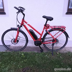 E bike, Pegasus Solero E8 plus, rot Bild 1