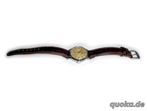 Seltene Armbanduhr von GUB Glashütte S A Bild 2