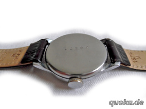 Seltene Armbanduhr von GUB Glashütte S A Bild 5