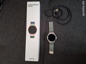 Samsung Galaxy Watch4 Classic Silber LTE Bluetooth- neu -