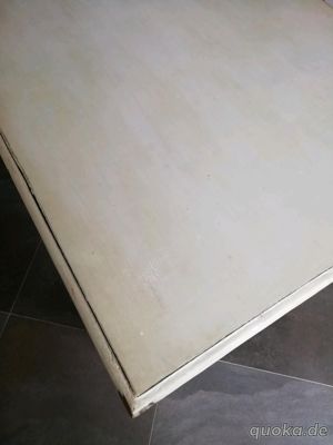 Esstisch Shabby Chic Holz Wohnzimmer Küche Möbel Tisch Weiß Vintage 180 cm  Bild 6