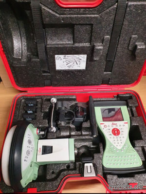 Leica GS15 GPS RTK mit CS15 Controller kommt mit 10 Monaten SmartNet Abonnement Bild 2