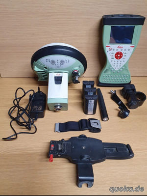 Leica GS15 GPS RTK mit CS15 Controller kommt mit 10 Monaten SmartNet Abonnement Bild 3