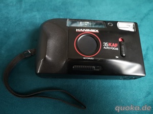 Vintage Analog Kamera HANIMEX 35KAF Auto Focus mit Tasche Bild 3