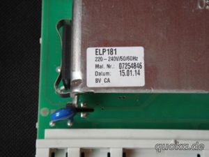 Original Miele Elektronik   Leistungselektronik ELP 181 Miele T. Nr. 07254846 Miele Waschmaschinen.  Bild 3
