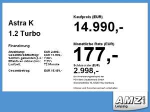 Opel Astra K 1.2 Turbo Edition *HU AU NEU* Bild 3