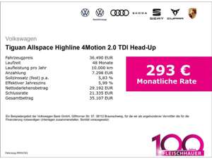 Volkswagen Tiguan Allspace Highline 4Motion 2.0 TDI Head-Up Bild 3