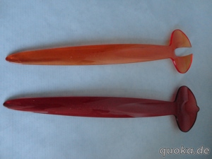 Tupperware Eleganzia Salatbesteck Länge ca. 29 cm rot orange Neu, unbenutzt