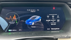 Tesla Model S 75D Dual Motor 525 PS, 08 2018, 149719 KM, 2. Hd., CCS, FSD, Premium, Carbon, TÜV neu Bild 6
