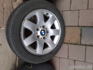 BMW 3er E46 Alufelgen Allwetter Michelin 205 55 16 
