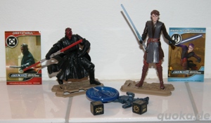 STAR WARS - Anakin Skywalker & Darth Maul - Spiel-Set - TOP !!