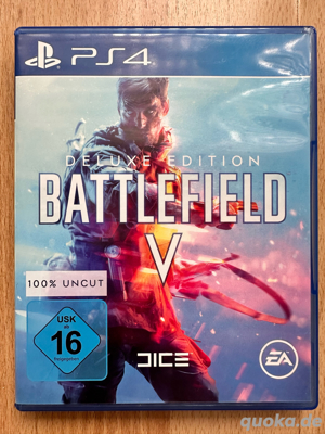 Battlefied V Deluxe Edition PS4 PS5 wie neue