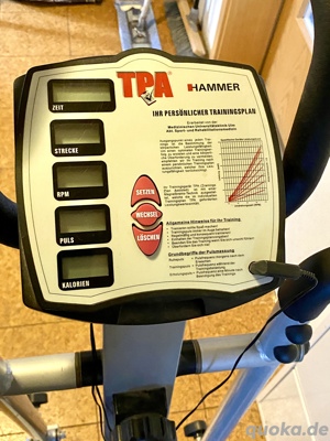Cross-Trainer Hammer Elliptical XR1 Plus TPA Bild 2