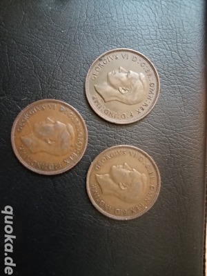 Ältere One Penny Münzen  Bild 6