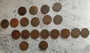 Ältere One Penny Münzen  Bild 10