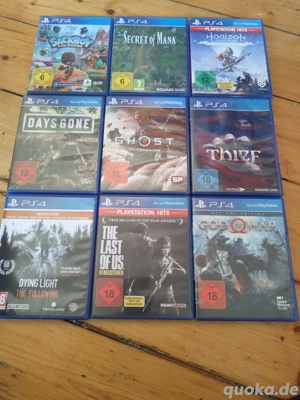 Playstation 4 Spiele