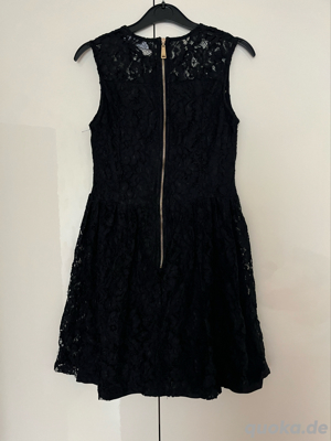 Damen Kleid Größe M schwarz mit Spitze Sommerkleid  Bild 5